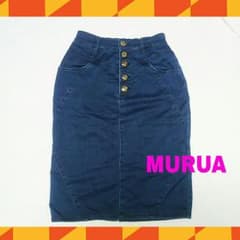 MURUA デニム ペンシルスカートのサムネイル