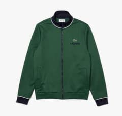 LACOSTE　ジャケット　 スポーツ ジップスウェットシャツ　グリーンのサムネイル