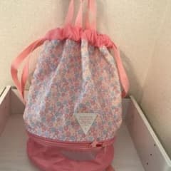 花柄プールバッグ　試着のみのサムネイル