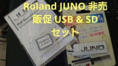 Roland JUNO スペシャルSD & USB  販促 非売品 2点セットのサムネイル