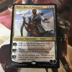 MTG ドミナリアの英雄、テフェリー　英語のサムネイル