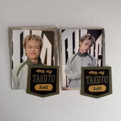 TAKUTO 2種セット まぜべや フォトカード・ステッカーセット タクト
