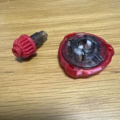 ベイブレードX エアロペガサス3-70A レッドVer ラチェット、ビットのみ