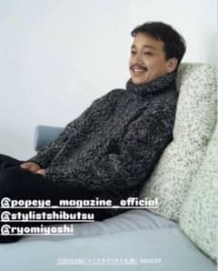 スタイリスト私物 クルチアーニ Cruciani カシミヤ ENNOY 伊勢丹 