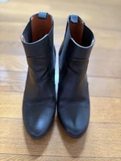 LANVIN PARIS レザー ウェッジソール ブーツのサムネイル