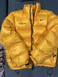Nike NOCTA イエローダウンジャケット　L