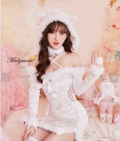 マリームーン サンタ 白猫 - メルカリ