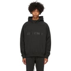 FEAR OF GOD Essentials パーカー　黒　エッセンシャルズのサムネイル