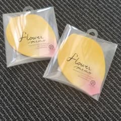 フラワーメモ　花びらメモ2セットのサムネイル