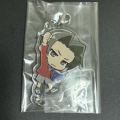 逆転裁判×アニメガカフェ つかまりんこアクリルキーホルダー 御剣怜侍 