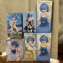 Re：ゼロから始める異世界生活　レム　フィギュア　6体セット