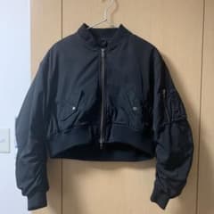 My:nia MA-1 ブルゾン ブラック Mサイズのサムネイル