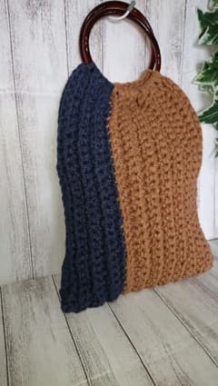 ハンドメイド 夏バック ⑧ オマケ付きのサムネイル