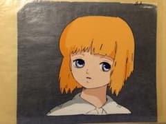 当時モノ】【希少】 とんがり帽子のメモル マリエル セル画 背景セット 