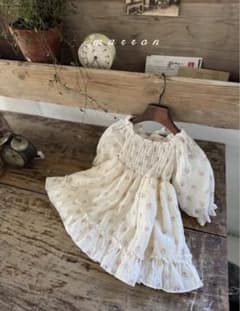新品未使用 marron spring dress ピンク Sサイズ 韓国子供服 - メルカリ