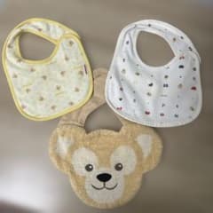 スタイ 3枚セット ミキハウス ダッフィーのサムネイル