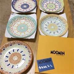 ☆新品未使用☆ムーミン パスタ カレー皿 5枚セットのサムネイル