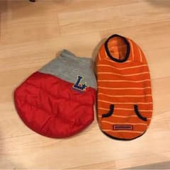 ペット  洋服  Sサイズ、SSサイズ  試着のみのサムネイル