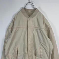 DAVID TAYLOR オフホワイト ダービージャケット ブルゾン90s XL - メルカリ