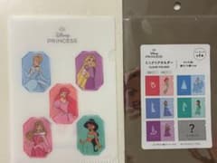 ディズニープリンセス ミニクリアホルダー シークレット キャンドゥ