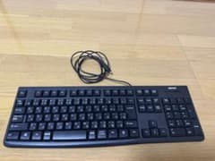 BUFFALO 有線キーボード ブラックのサムネイル