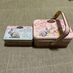 Caffarel 空き缶 2点セット うさぎ柄のサムネイル