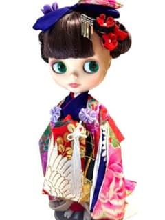 ブライス着物　花魁　孔雀 ブライス着物 花魁 孔雀 | Mercari