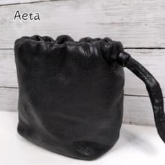 Rare Aeta DEER POUCH S drawstring pouch, one-handle
