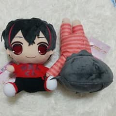 カラフルピーチおすわりBIGぬいぐるみねそべりBIGぬいぐるみゆあんくんセット