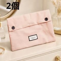 舞愛 　グッチ　香水限定　ノベルティ　ポーチ　ブルー 新品GUCCIグッチ 香水限定 ノベルティ ポーチ ピンク - メルカリ
