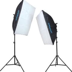 GORGEOUST 4灯式80×60cm定常光ソフトボックス2セットのサムネイル