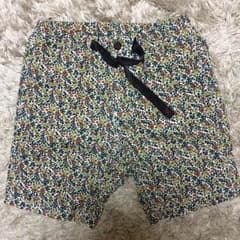 グラミチ 花柄 ハーフパンツ  ナローパンツのサムネイル