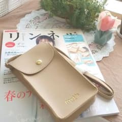 リンネル 付録 マルチショルダーバッグ 不織布マスク一枚おまけのサムネイル
