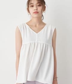 earth music&ecology☆ノースリーブブラウスのサムネイル