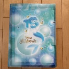 Disney リトルマーメイド Wクリップファイル便箋セット ☆追加便箋付きのサムネイル