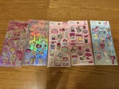 シャカシャカシール 5枚セットのサムネイル