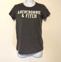 Abercrombie & Fitch XS ダークグレー トップスのサムネイル