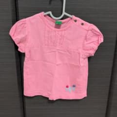 RAG MART ピンク Tシャツ フリル袖のサムネイル