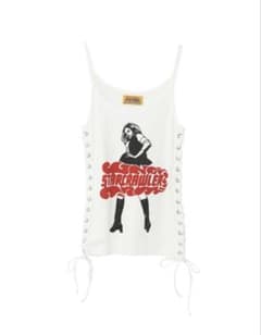 HYSTERIC GLAMOUR VIXEN GIRL 編み上げキャミソール HYSTERIC GLAMOUR VIXEN GIRL 編み上げキャミソール - メルカリ