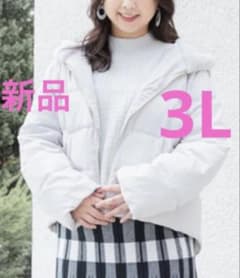 新品タグ付き♡リジェイ♡フードファーショートダウンのサムネイル