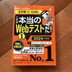 これが本当のWebテストだ! 1 2024年度版 玉手箱・C-GAB編のサムネイル
