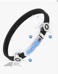 【新品/未使用】静電気除去シリコンブレスレットのサムネイル