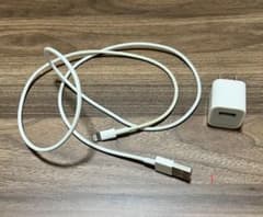 iPhone 純正USB電源アダプターとケーブルセット（USBタイプA）のサムネイル