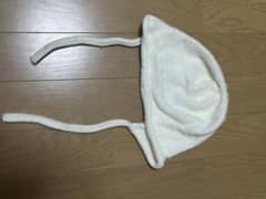 ホワイト フリース バケットハットのサムネイル