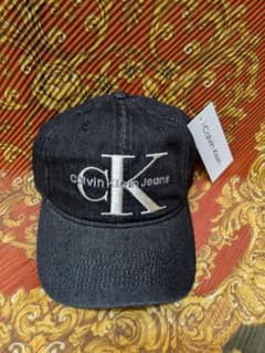 w*a様 Calvin Klein Jeans ダクグレ刺繍男女用キャップフリ-のサムネイル