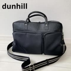 極美品 ダンヒル D8 2way ビジネスバッグ ボストン レザー 黒 - メルカリ