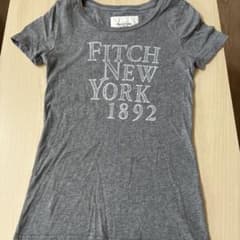Abercrombie & Fitch Tシャツ グレー Sのサムネイル