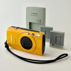 ★ Canon IXY30S ★ 希少イエロー バッテリー2個 充電器付のサムネイル