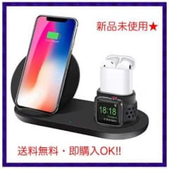 aphqua Qi ワイヤレス充電器 急速 3 in 1充電スタンドのサムネイル