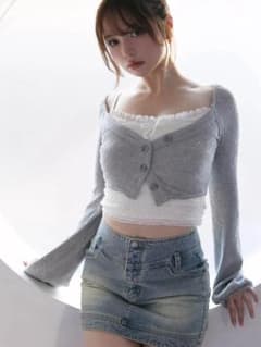 トップス ANDMARY Clala layered set 正規品 andmary Clala layered set AM1170 - メルカリ